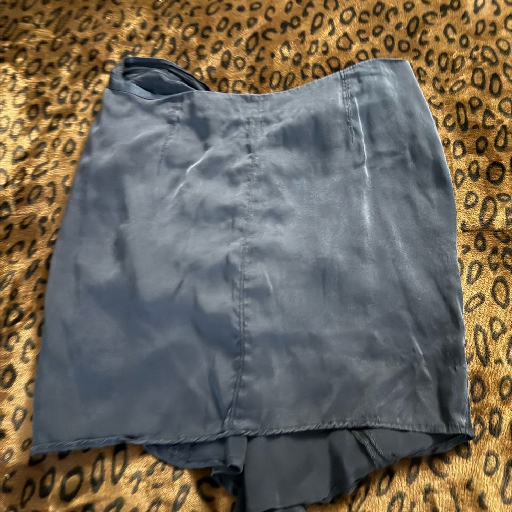 bebe Blue Mini Skirt